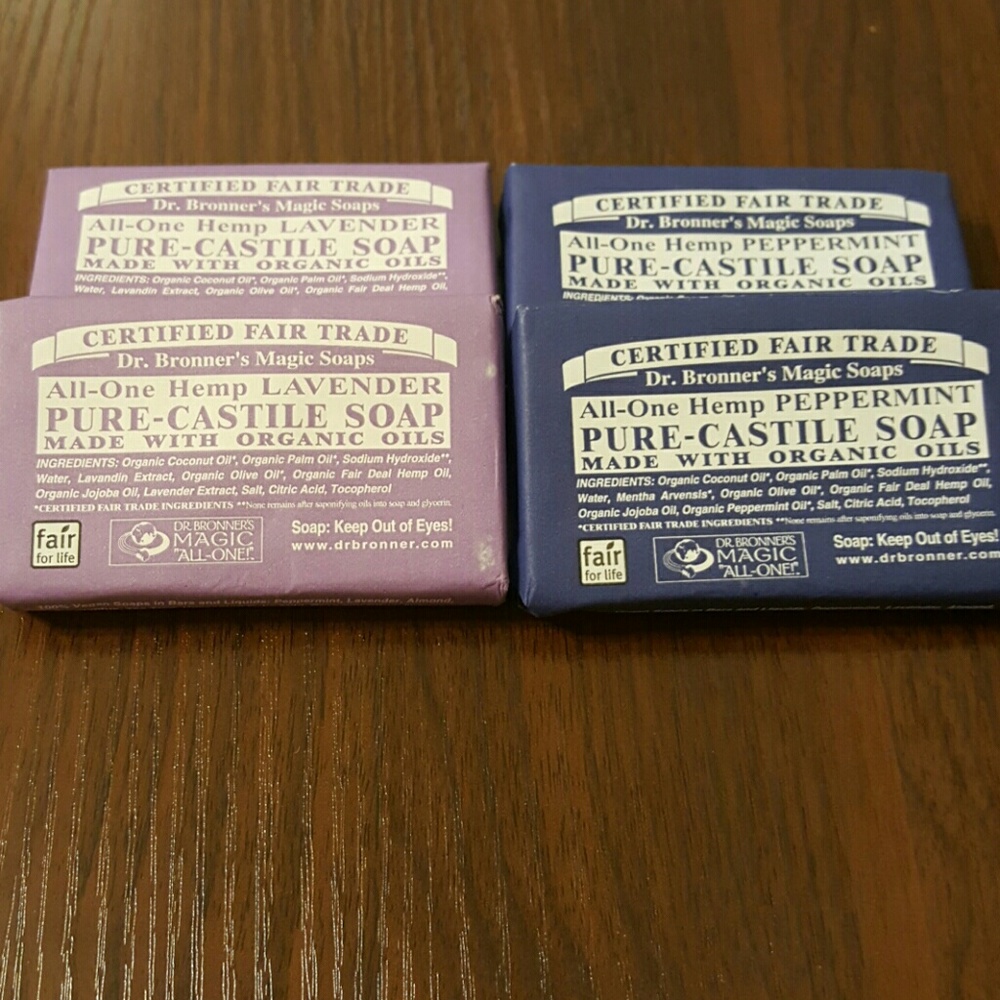 Dr Bronner's Castile Soap Bars